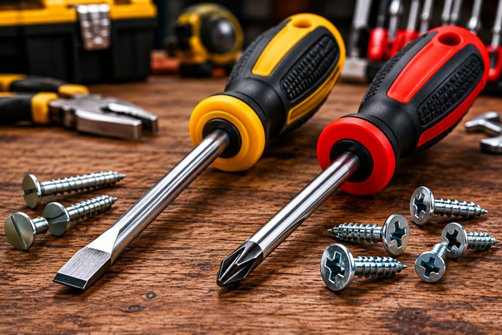 تفاوت پیچ‌گوشتی دوسو و چهارسو چیست؟