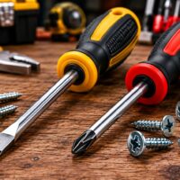تفاوت پیچ‌گوشتی دوسو و چهارسو چیست؟