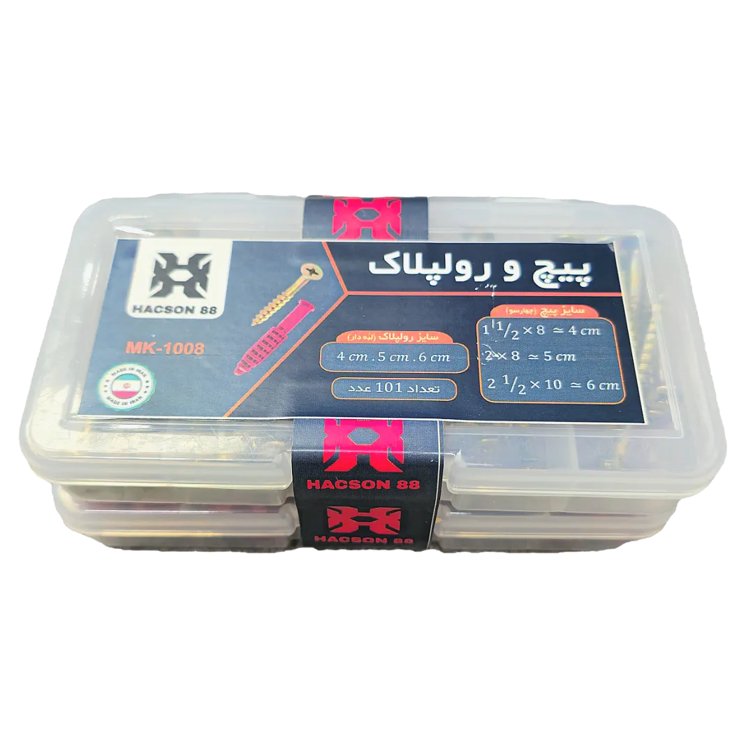 ست پیچ و رول پلاک چاوش ابزار