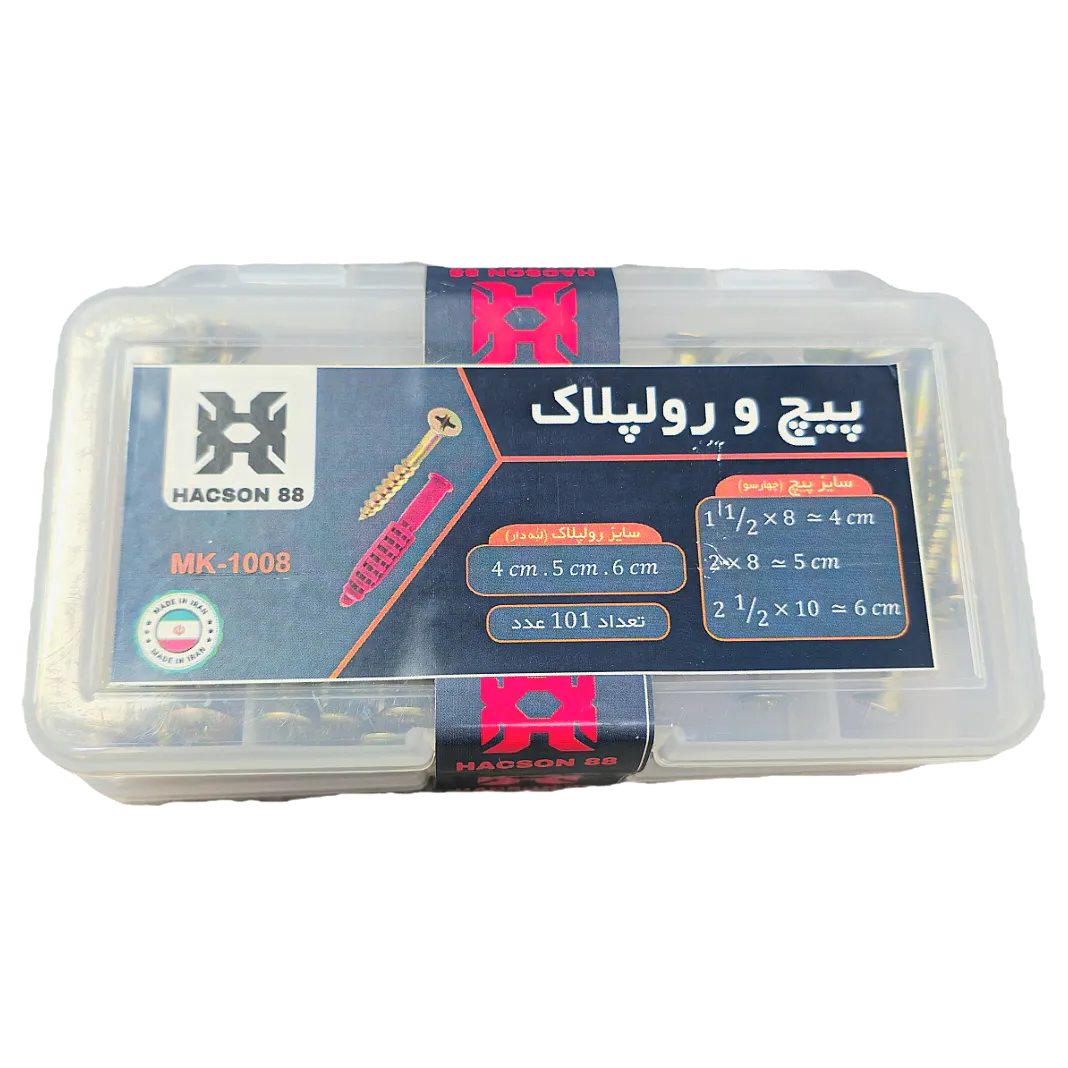 ست پیچ و رول پلاک چاوش ابزار